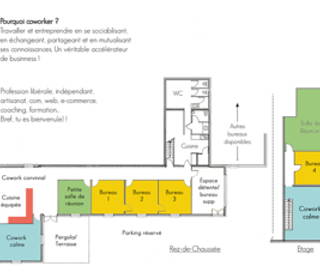 Bureau privé 17 m² 3 postes Coworking Rue Ja Cubizolle Le Puy-en-Velay 43000 - photo 3